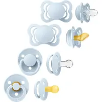 BIBS Sutter - Try-it Collection - 4-Pak - Str. 1 - Baby Blue - - OneSize - Sutter