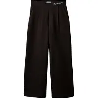 Calvin Klein Bukser - Wide Leg - Sort - - 10 år (140) - Bukser - Bomuld