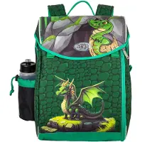 Jeva Skoletaske - Intermediate - Dragon Draco - - OneSize - Skoletaske