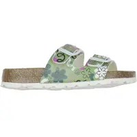 Superfit Sandaler - Fussbettpantoffel - Grøn m. Print - - 28 - Sandal