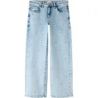 Name it Jeans 'NKFrose' blå / lyserød / hvid