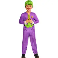 Rubies Udklædning - Kids Core Joker - - 9-10 år (134-140) - Udklædning