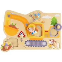Haba Puslespil - Træ - 6 Brikker - Gravko - - OneSize - Puslespil