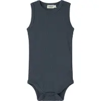 MarMar Body u/æ - Rib - Sleeveless - Noos - Blå - - 1½ år (86) - Body U/Æ