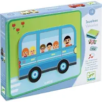 Djeco Magnetlegetøj - Inzebox Vehicles - - OneSize - Magnetlegetøj