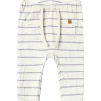 Lil´ Atelier Leggings 'NBMKail' blå / hvid