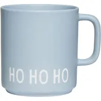 Design Letters Krus - Favourite - Ho Ho Ho - Light Blue - - OneSize - Kop