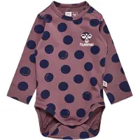 Hummel Body l/æ - hmlDotty - Rose Brown - - 3 år (98) - Body L/Æ