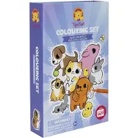Tiger Tribe Farevsæt - Colouring Set - Baby Animals - - OneSize - Farvesæt