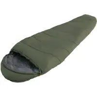 Easy Camp Raven II sovepose -1°C, 215 x 76 x 50 cm, -16 til 4 °C – to-vejs lynlås, autolock