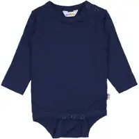 Joha Body L/Æ - Bambus - Marineblå - - 90 - Body L/Æ