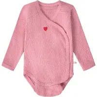 Thats Mine That's Mine Slå-om Body l/æ - Rib - Noos - Silke - Rose Blush - - 62 - Body L/Æ