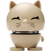 Hoptimist Cat - 7,3 cm - Latte - - OneSize - Dekoration