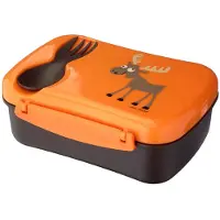 Carl Oscar Madkasse m. Køleelement - 600 ml - Orange Moose - - OneSize - Madkasse