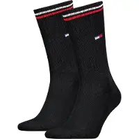 Tommy Hilfiger Strømper - 2-pak - Sort - - 35/38 - Strømper