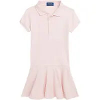 Ralph Lauren Polo Ralph Laurentil piger. 312698754082 Kortærmet polokjole (6años= 117/123cm), Casual, Pink, Bomuld, Korte ærmer, børnetøj