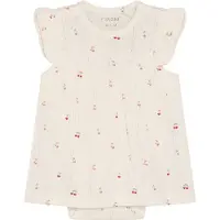 Fixoni Kjolebody - Pointelle - Eggnog - - 2 år (92) - Body K/Æ