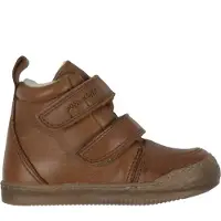 Pom pom Vinterstøvler - Sneaker Wool Booty - Dark Camel m. For - - 23 - Vinterstøvle
