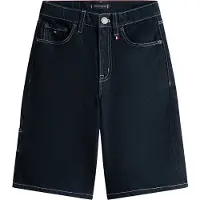 Tommy Hilfiger Shorts - Denim - Baggy - Rinse Denim - - 8 år (128) - Shorts