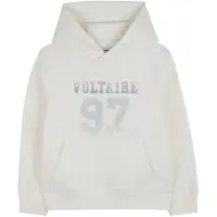 Zadig & Voltaire Hættetrøje - Off White m. print - - 12 år (152) - Hættetrøje