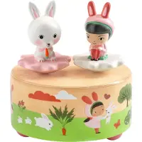 Djeco Magnetisk Musik Boks - Garden Melody - - OneSize - Magnetlegetøj