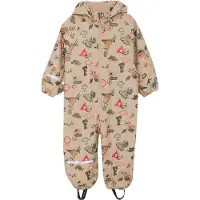 CeLaVi Regndragt - PU - Mulled Basil m. Print - - 110 - Regndragt