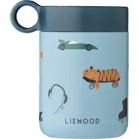 Liewood Kiani printed mattermos Fun-beach blue