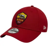 New Era Kasket - 9Forty - AS Roma - Dark Red - - 4-6 år (104-116) - Kasket