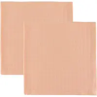 Cam Cam Stofbleer - 70x70 cm - 2-pak - Blush - - OneSize - Stofble