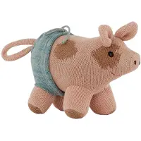 OYOY Bamse - 15x19 cm - Hugo Mini Pig - Rosa - - OneSize - Bamse