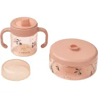 Liewood Beatrix børneservice 2 dele Peach-sea shell