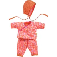 Djeco Dukketøj - Petunia - Rosa/Orange - - OneSize - Dukketøj