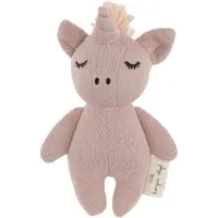 Konges Sløjd Rangle - Mini Unicorn - Rose Fawn - - OneSize - Rangle