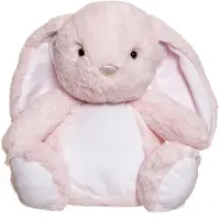 Teddykompaniet Bamse - Selvlysende Kanin - 23 cm - Rosa - - OneSize - Bamse