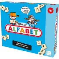 Alga Spil - Børne Alfabet - - OneSize - Brætspil