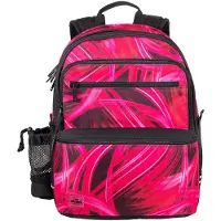 Jeva Skoletaske - Square - Pink Lightning - - OneSize - Skoletaske