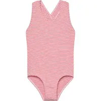 Color Kids Badedragt - Pink Lemonade m. Striber - - 2 år (92) - Badetøj