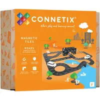 Connetix Creative Roads Pack 48 dele racerbane til børn 3+