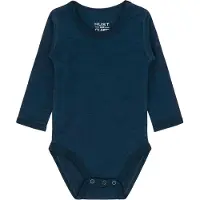 Hust and Claire Body l/æ - Bo - Uld - Navy - - 68 - Body L/Æ