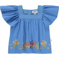 Molo Top - Rosalyn - Blue Flower - - 9-10 år (134-140) - Tanktop