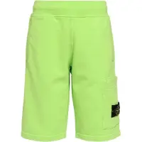 Stone Island Sweatshorts - Lime - - 8 år (128) - Shorts
