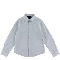 Emporio Armani Skjorte - Pearl Blue - - 16 år (176) - Skjorte