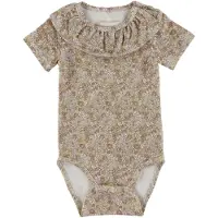Sofie Schnoor Body k/æ - Rose W. Yellow - - 2 år (92) - Body K/Æ