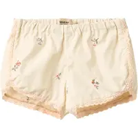 Wheat Shorts - Inger - Ivory Embroidery Flowers - - 8 år (128) - Shorts
