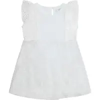 Hust and Claire Kjolebody k/æ - Kristi - White m. Broderi Anglai - - 74 - Body K/Æ