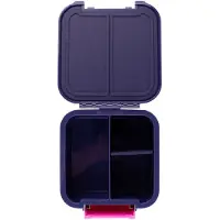 Montiico Snackboks m. 3 Rum - Bento Two - 500 ml - Confetti - - OneSize - Madkasse