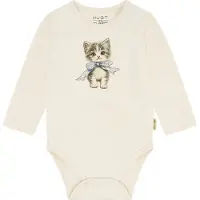 Hust and Claire Body l/æ - HCBritt - Whisper Melange - - 1½ år (86) - Body L/Æ