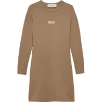 Calvin Klein Kjole - Punto - Woodsmoke Brown - - 10 år (140) - Kjole