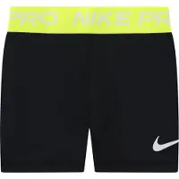 Nike Bukser 'NP' neongul / sort / hvid