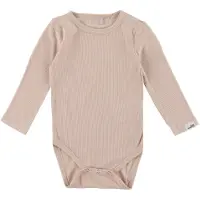Sofie Schnoor Body l/æ - Rib - DicteSB - Light Rose - - 2 år (92) - Body L/Æ